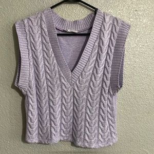 Sleeveless Sweater Vest